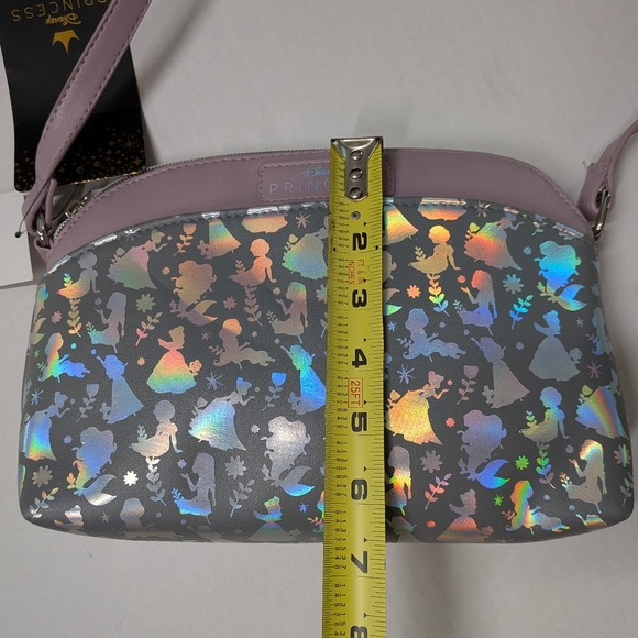Disney Princes Iridescent Holographic Crossbody Purse - Picture 4 of 12